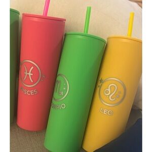 MODERN EXPRESSIONS ZODIAC TUMBLERS - (1)